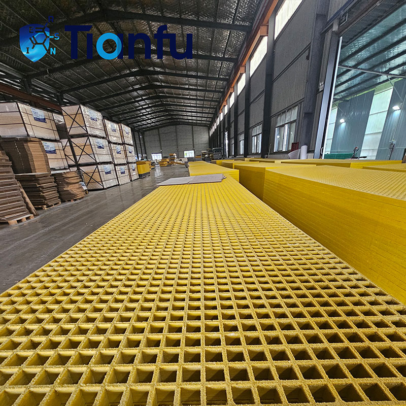 Corrosion Resistant FRP Grating for Chemical Plant Applications