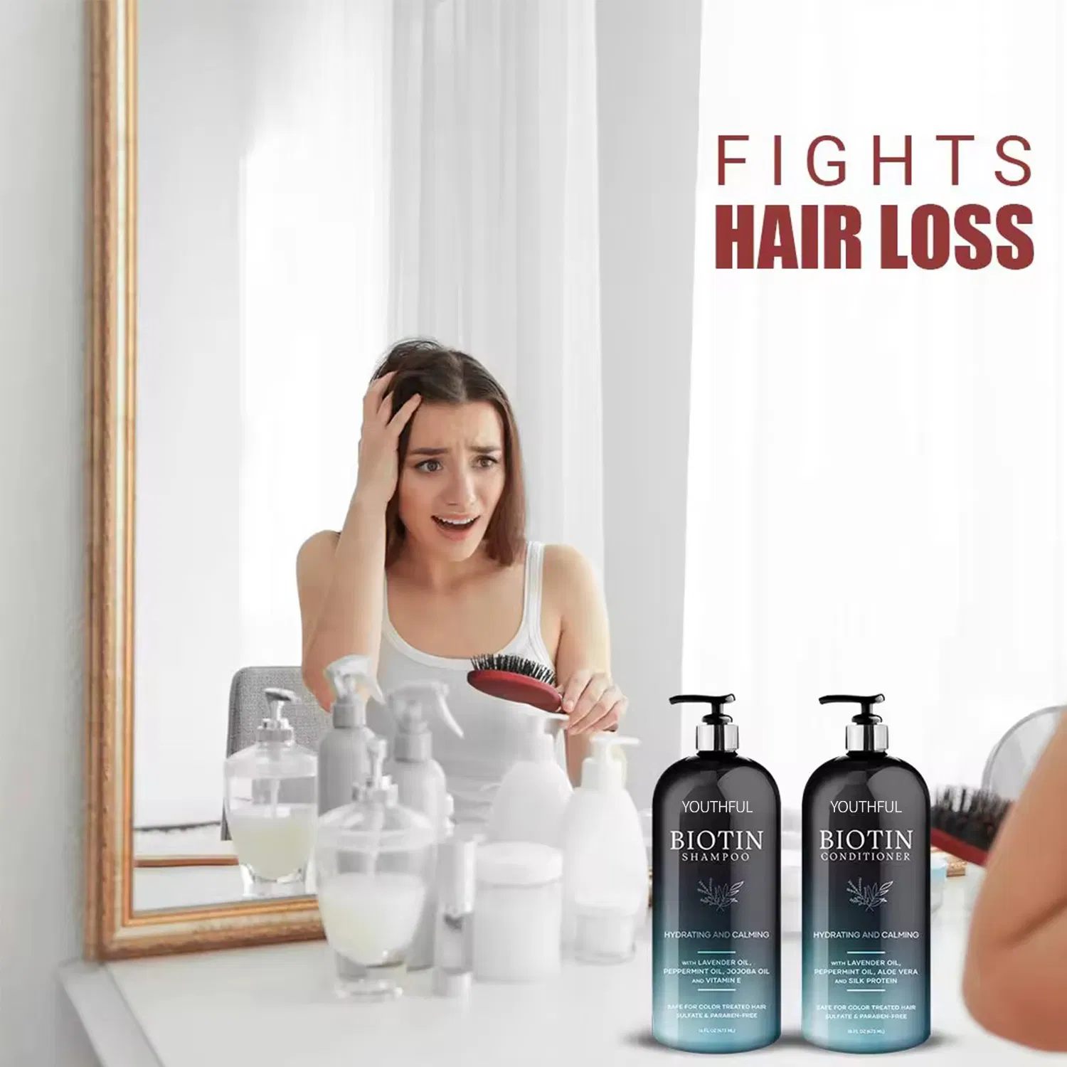 Organic Herbal Hydrating Smoothing Hair Care Conditioner