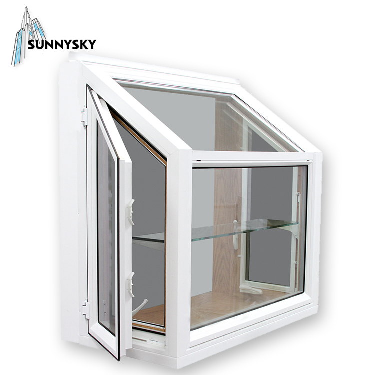 New Design Vinyl Vent Inward Opening Casement Details Window