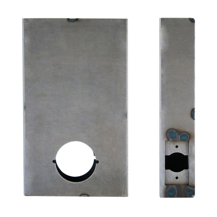 Aluminum Weldable Lock Box for Doors and Gates