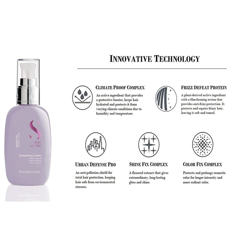 OEM Advanced Custom Smooth Smoothing Cream for Frizzy and Rebel Hair