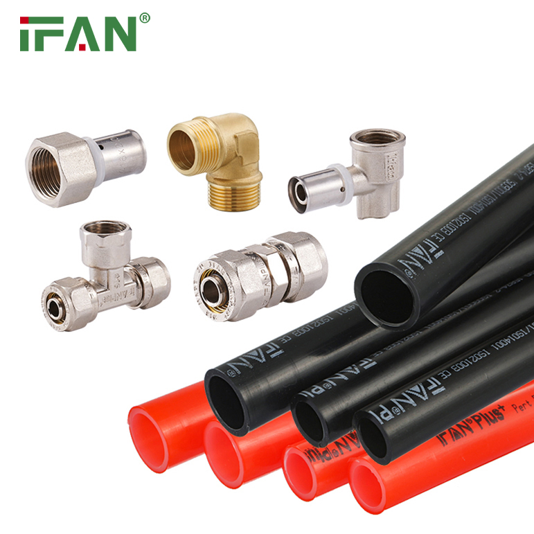 Желтая пластиковая PEX труба для газа и водоснабжения