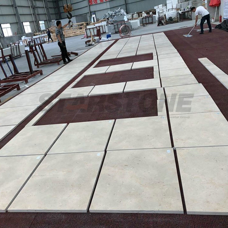 Stone Wall Exterior Decorative Stones for Exterior Wall Cream Limestone Wall Tiles