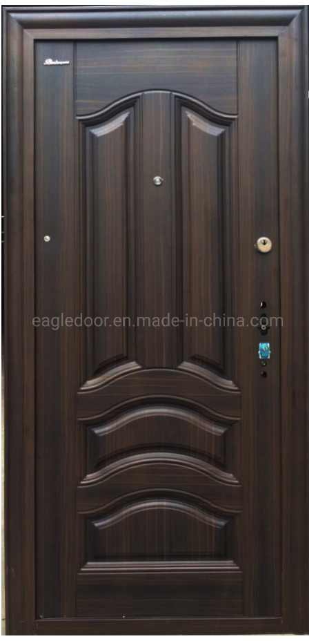 2023 Top Quality Exterior Metal Steel Security Door (EF-S124)