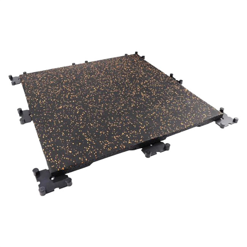 Durable EPDM 20mm Home Gym Rubber Flooring Tiles 30mm