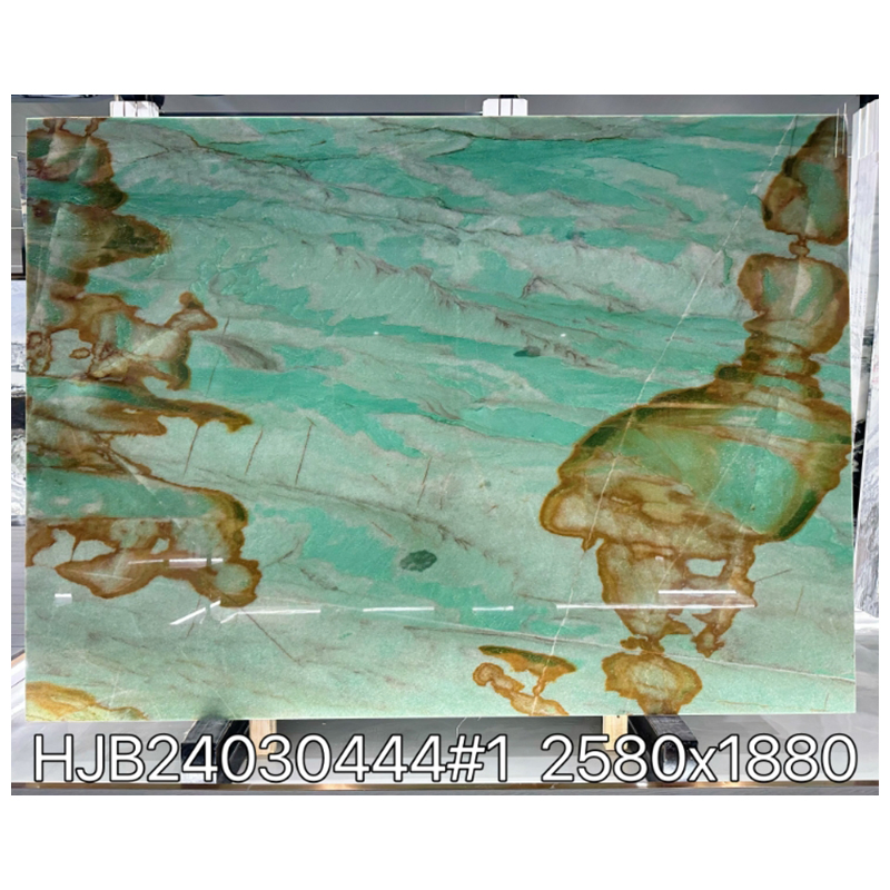 Brazilian Verde Ibere Sauipe Exotic Quartzite Polished Slabs