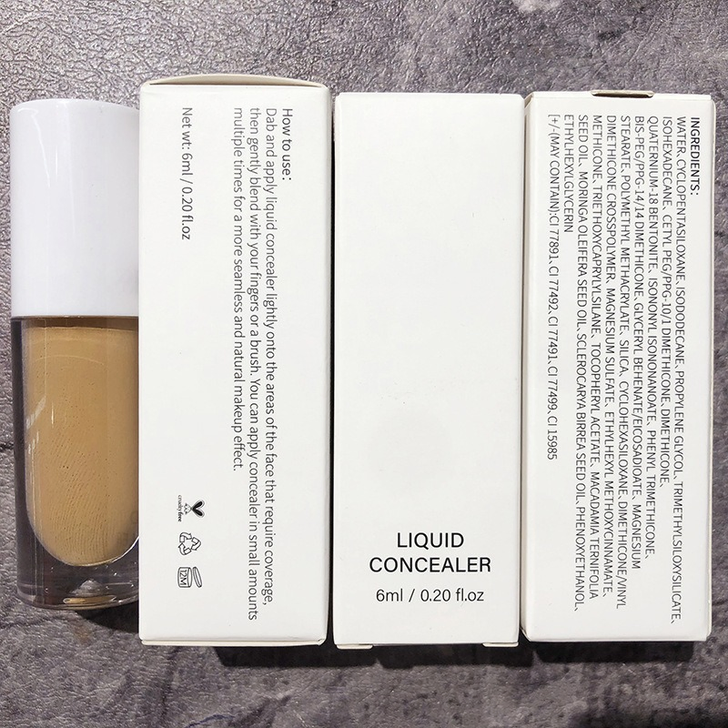 FDA Beauty Vegan Full Coverage Makeup Foundation Concealer Custom Liquid Concealer Cosmetics