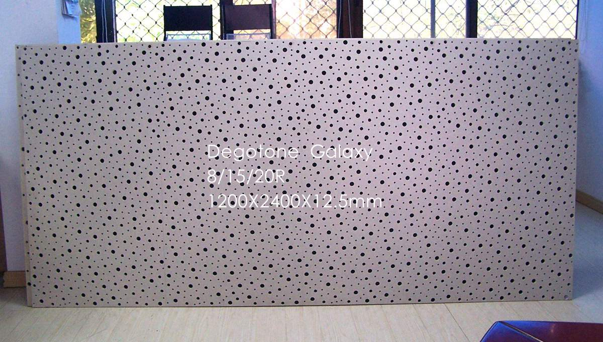 12mm Gypsum Acoustic Board for Ceiling and Wall