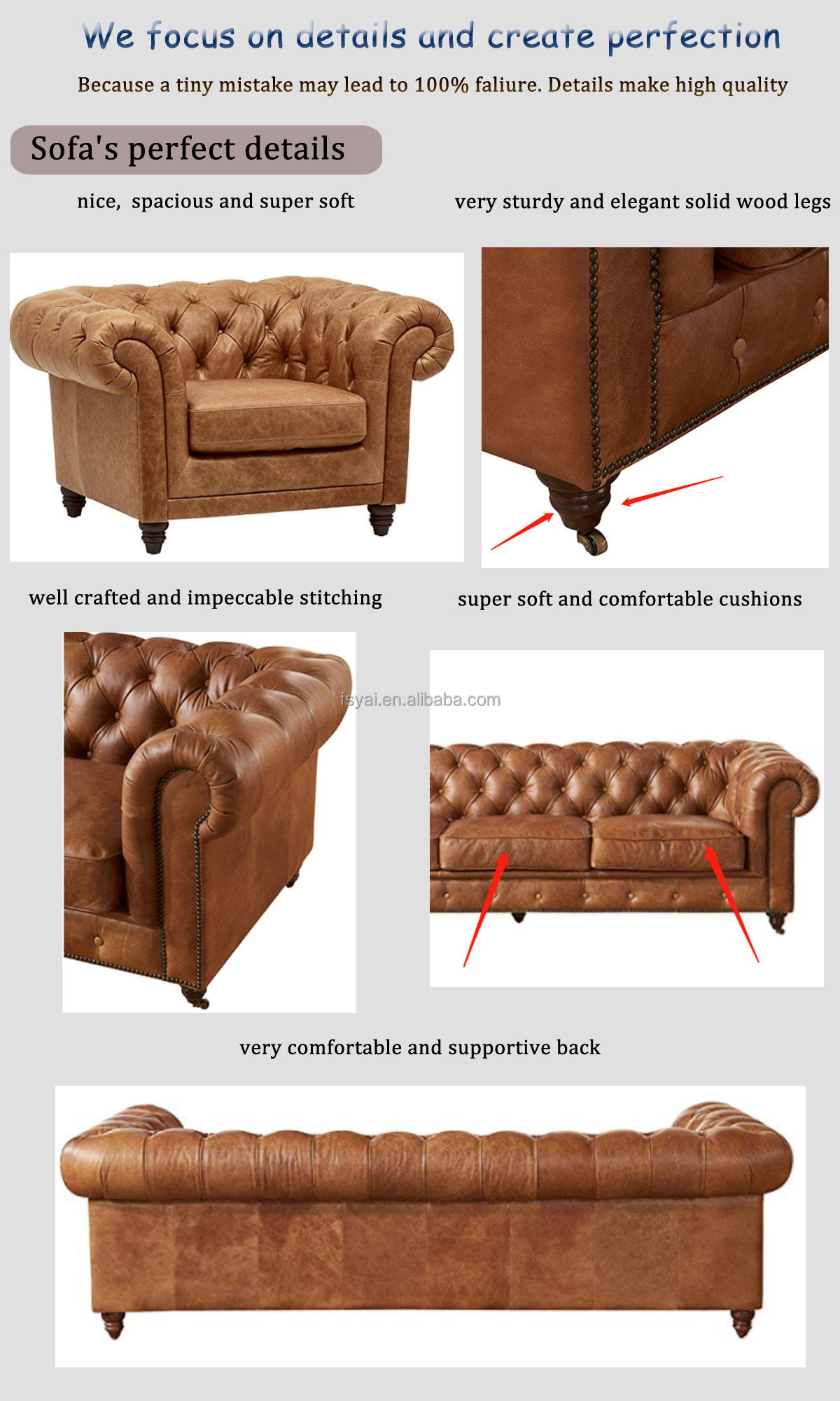 Диван секционный кожаный деревянные ножки для гостиной