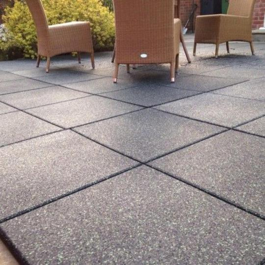 Rubber Floor Tile for Children Playground and Outdoor Fitness