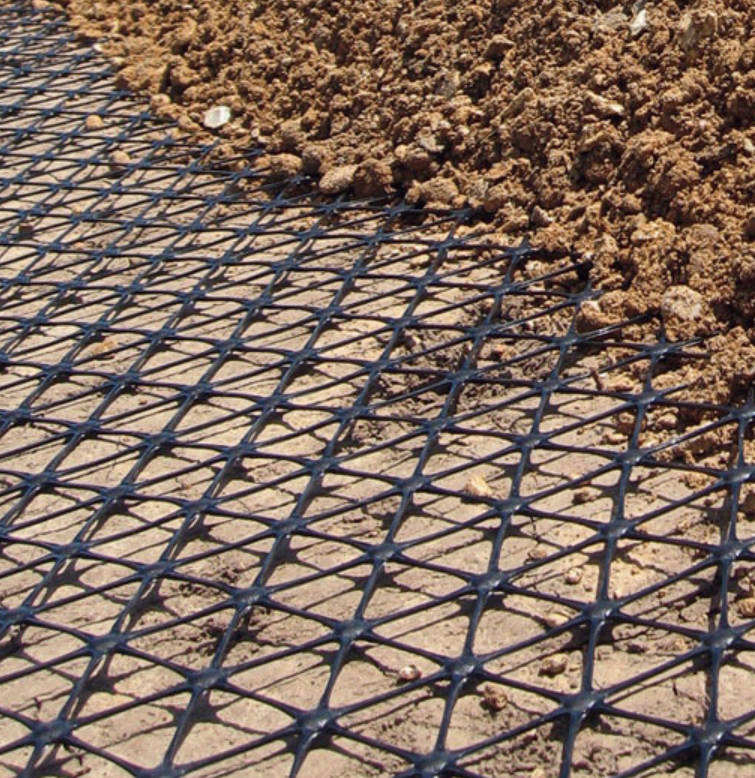 PP Geogrid Geogrid Retaining Wall Geogrid for Terminal Road Construction