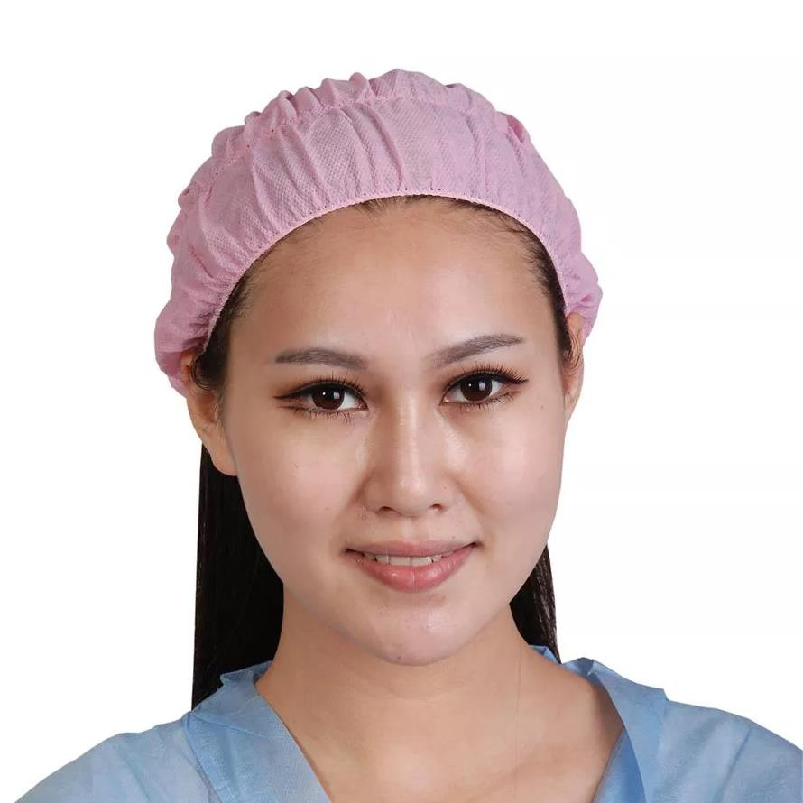Disposable Nonwoven Fashion Pleated Hair Band Head Band Ce Approved