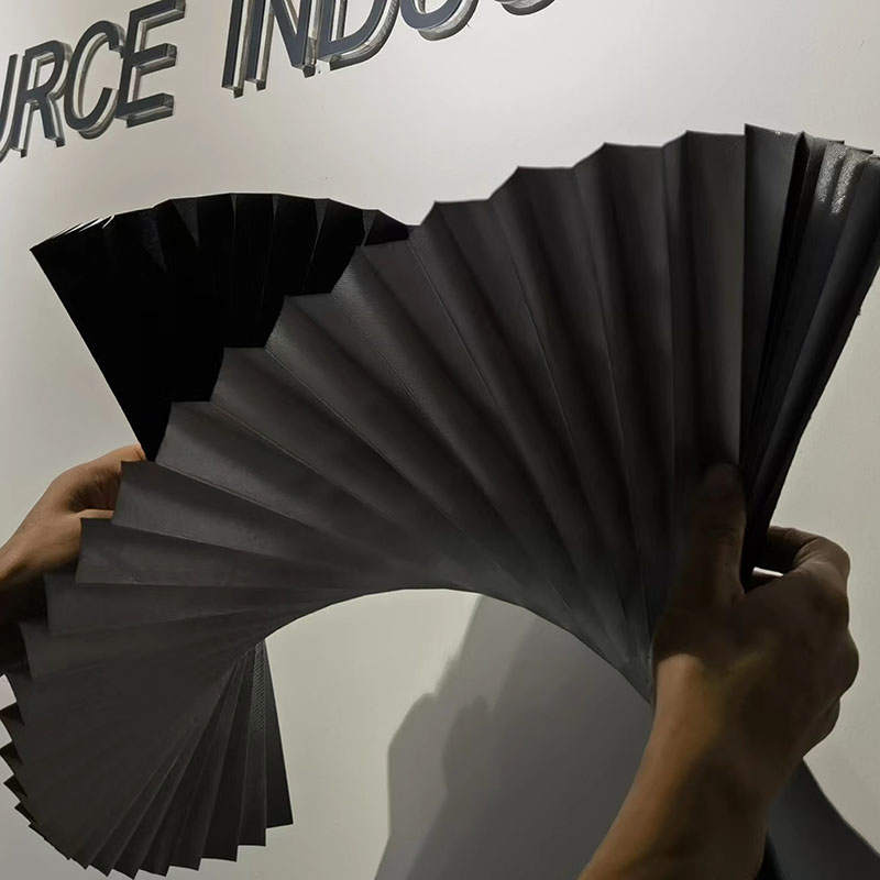 Non-Slip Pleated Blinds Fabric for Secure Applications