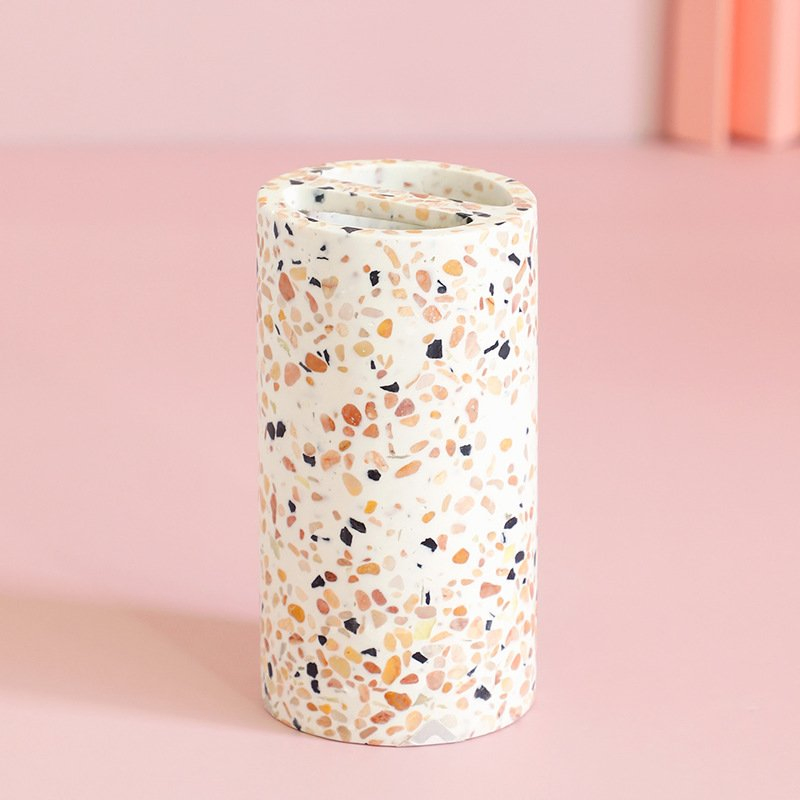 Elegant 3-Piece Resin Bathroom Accessory Set for Home