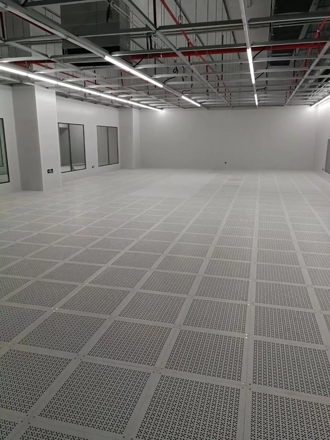 Lightweight All-Steel Airflow Perforated Access Floor for Electronic Assembly Areas