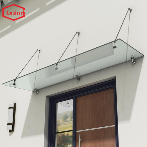 Glass Hardware Tempered Glass Canopy Fittings