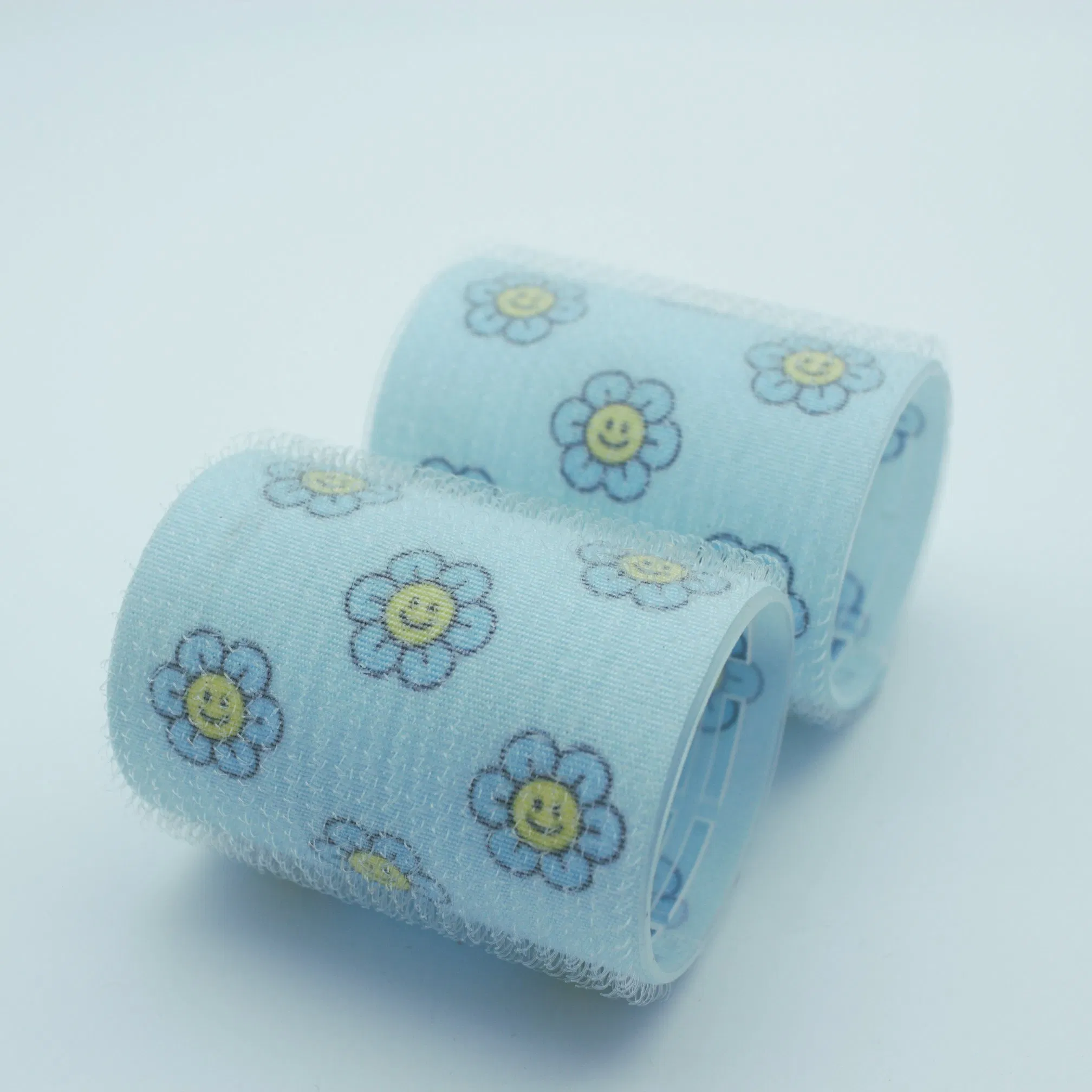 Chic Floral Printed Hair Rollers for Salon-Quality Styling at Home