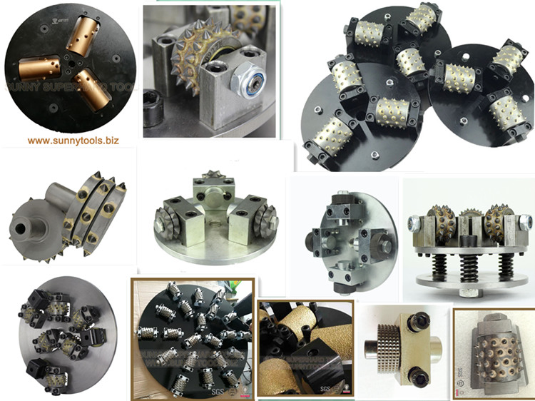 Bush Hammer for Concrete Grinding