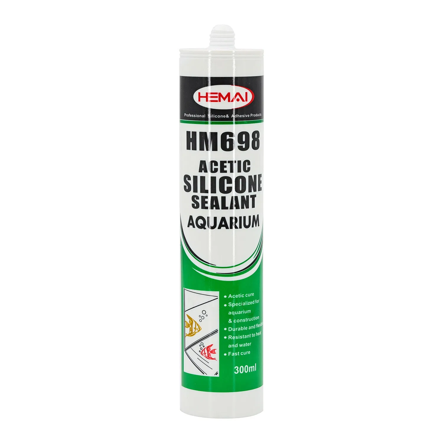 280ml/300ml/200kgs Acid Silicone Structual Sealant, Exclusive for Aquarium/Glass