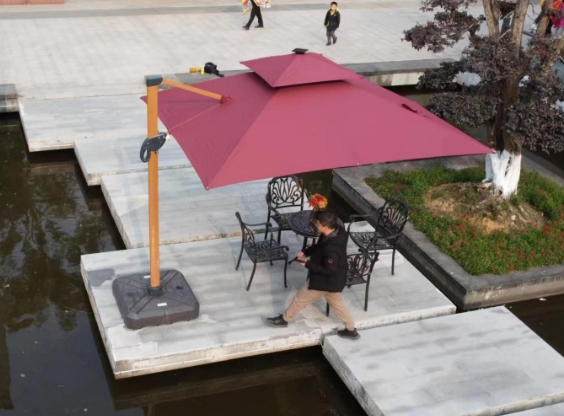 Fashion and Leisure Rainbow Waterproof Sunshade Pavilion