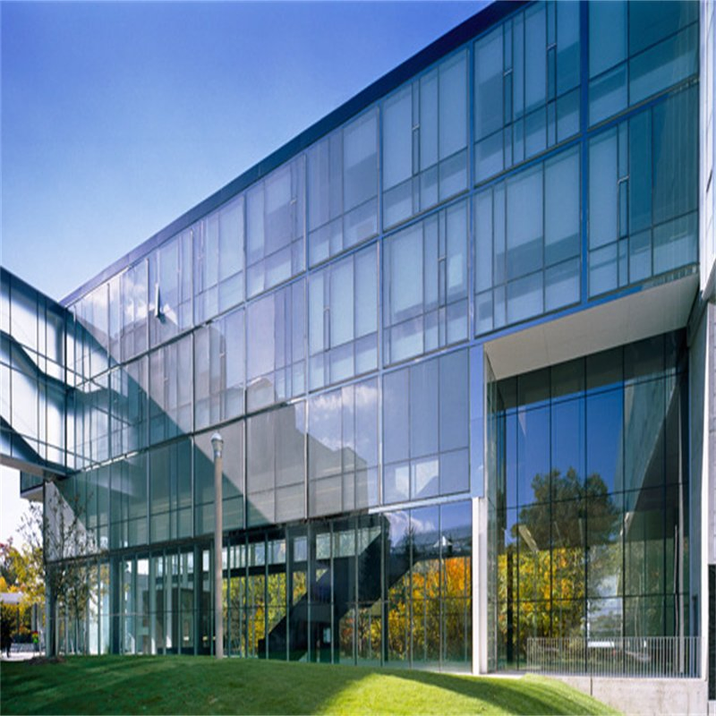 Energy Efficient Custom Aluminum Glass Curtain Wall Unitized Curtain Wall
