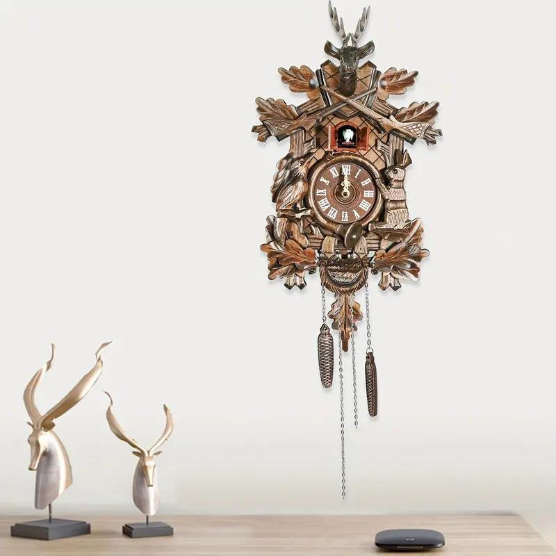 Wholesale Vintage German Black Forest Wooden Wallhunter Cuckoo Antique Style Clocks