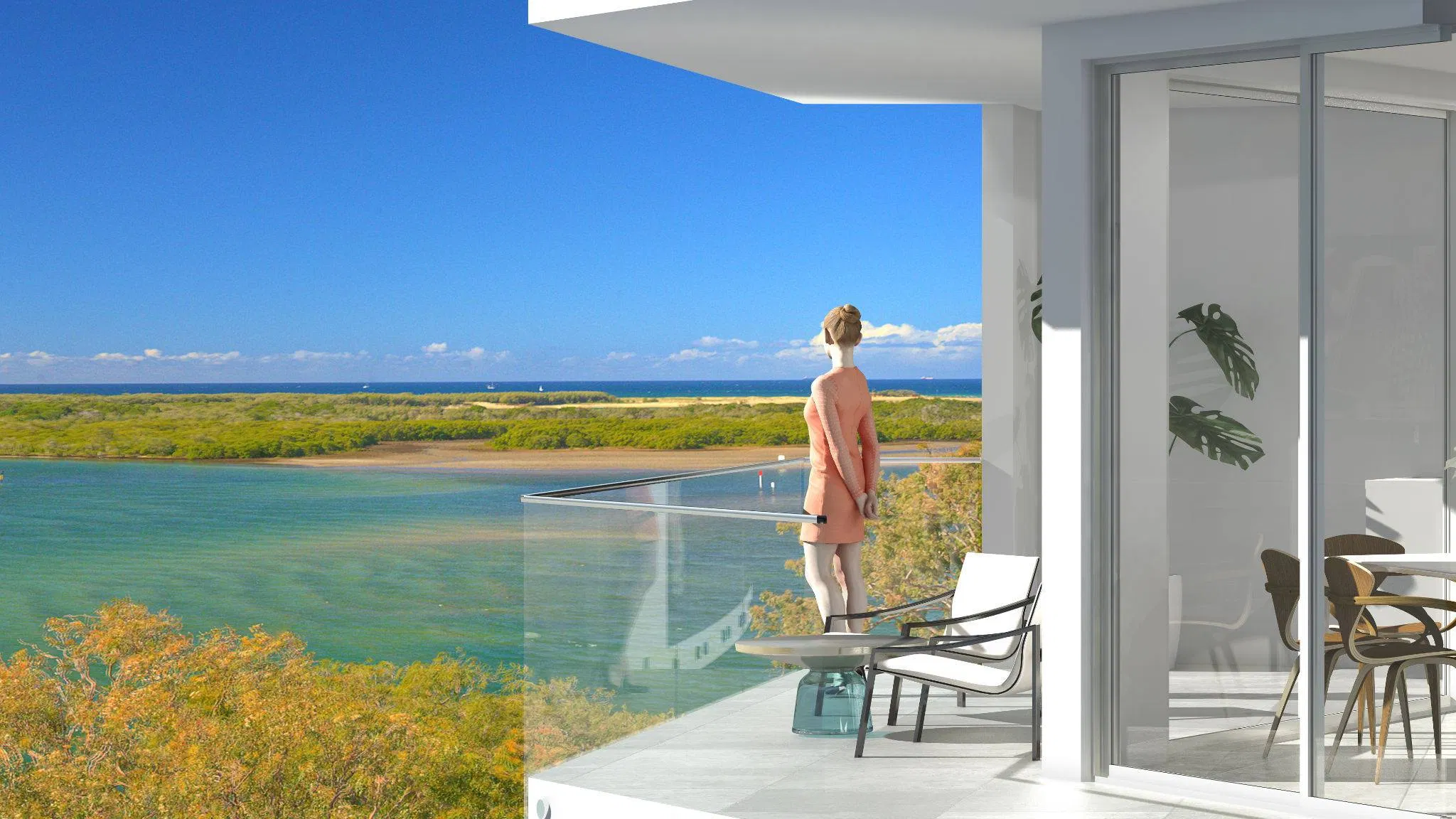 Exterior Frameless Tempered Low Iron Glass Railing/Balustrade Design with America Standard