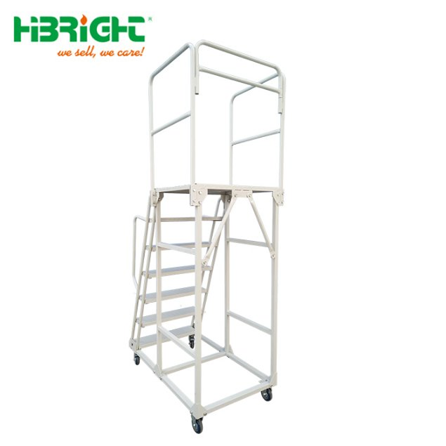 Folded High Quality Safety Multi Tiers  Multi-Functional Step Climbing Trolley