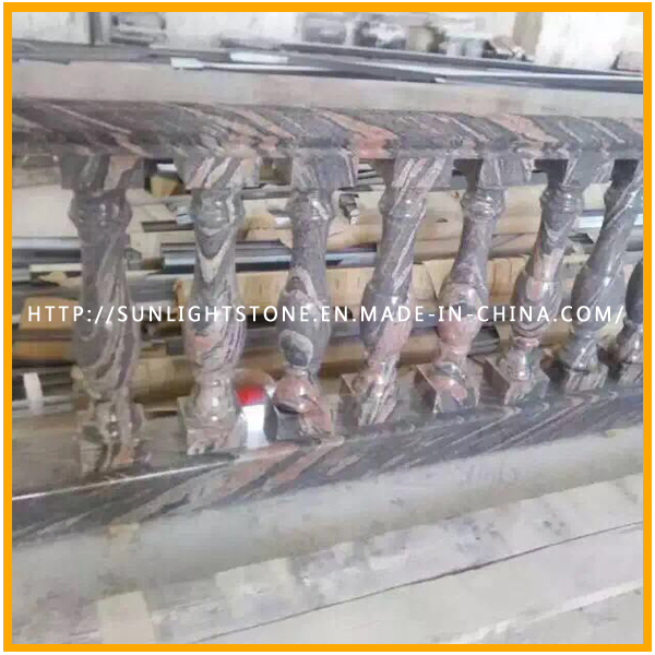 Natural Stone Yellow/Red/Pink/Grey/Black/White Granite/Marble Baluster