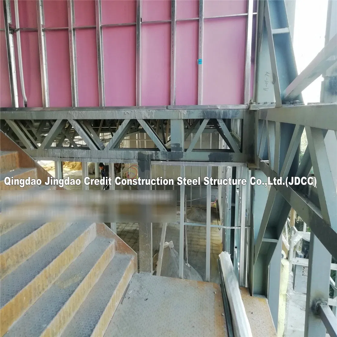 Sandwich Panel Sliding Door with Man Door
