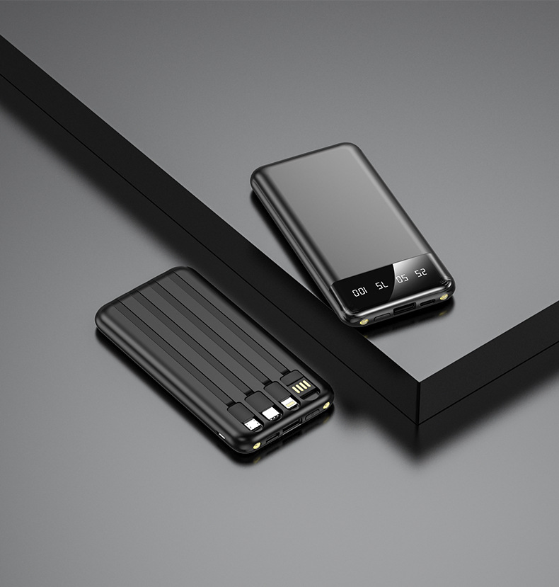 Портативный Power Bank 20000 мАч с быстрой зарядкой