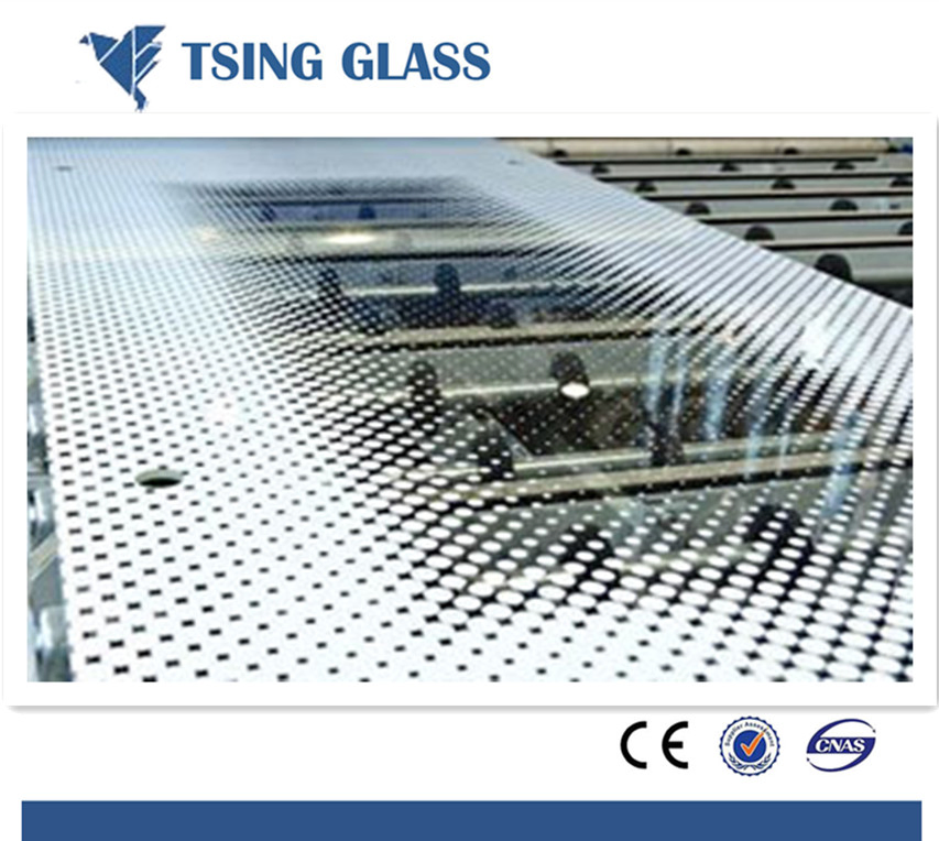 Enameled Ceramic Fritted Frit Tempered Toughened Silk Screen Digital Printed Printing Architectural Glass 4mm 5mm 6mm 8mm 10mm 12mm