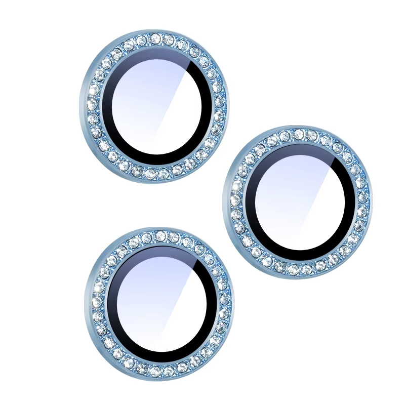 Защитное стекло для камеры iPhone 12-16 Pro Max Crystal Diamond