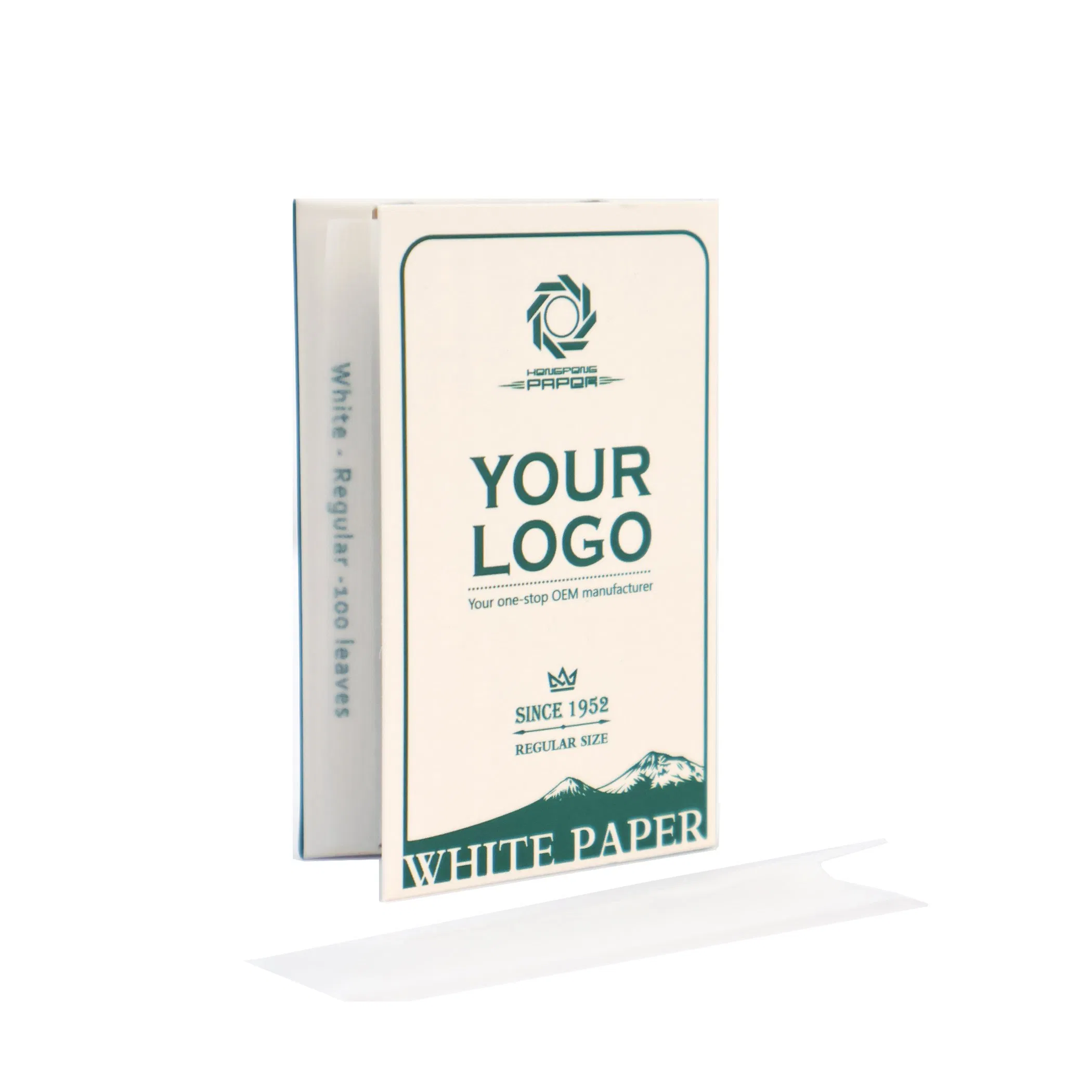 Custom Brand Cigarette Paper Smoking Tobacco Rolling Paper Wrapping Paper