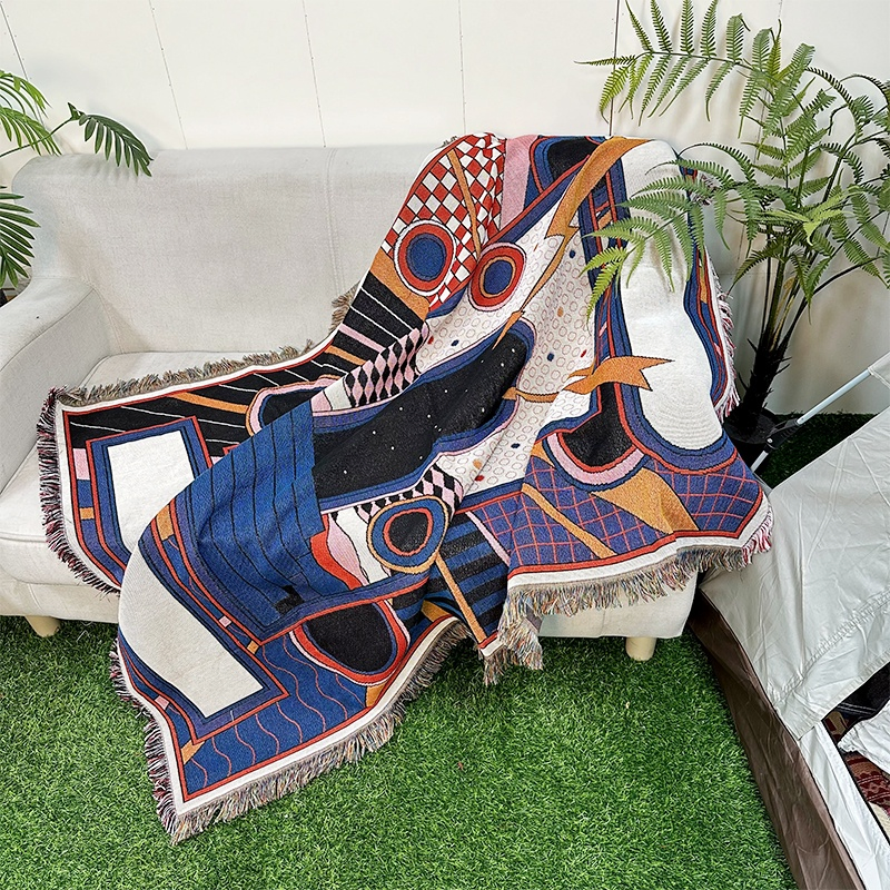 One-Stop Custom Tapestry Products Custom Design Woven Throw Rug Tapestry Blanket