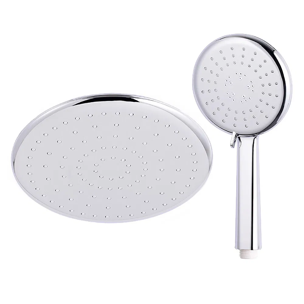 Convenient ABS Plastic Overhead Round Shower Set for Gym