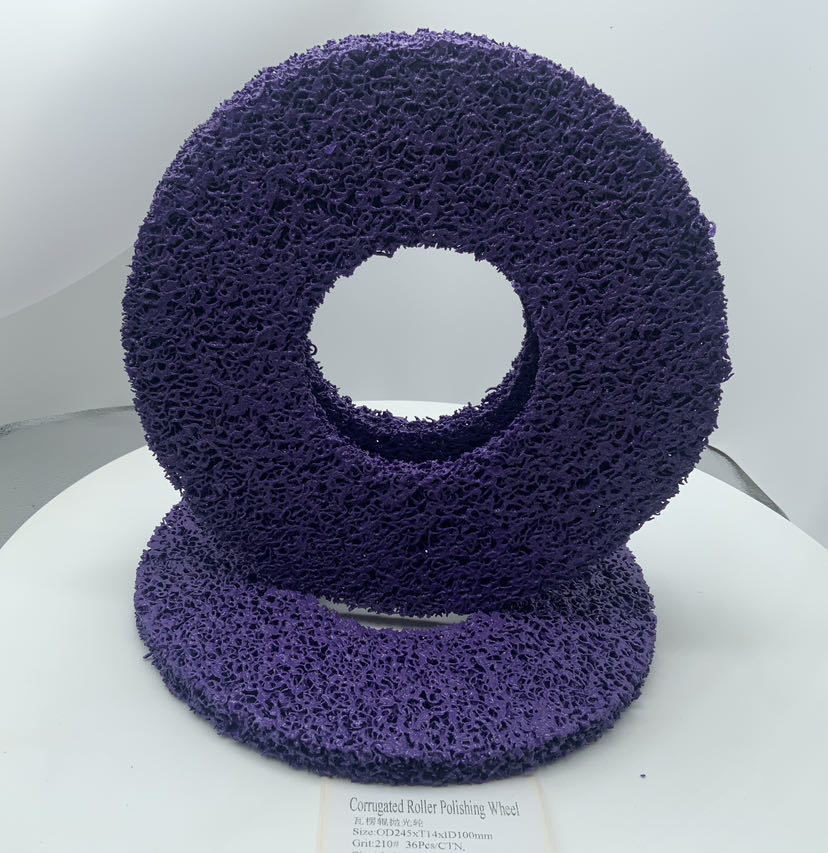 Corrugated Roller Diamond Polishing Wheel