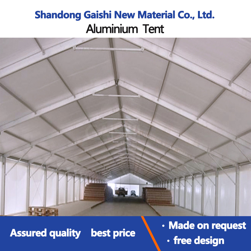 Prefabricated Durable Aluminum Alloy Frame Marquee Tents Warehouse Storage