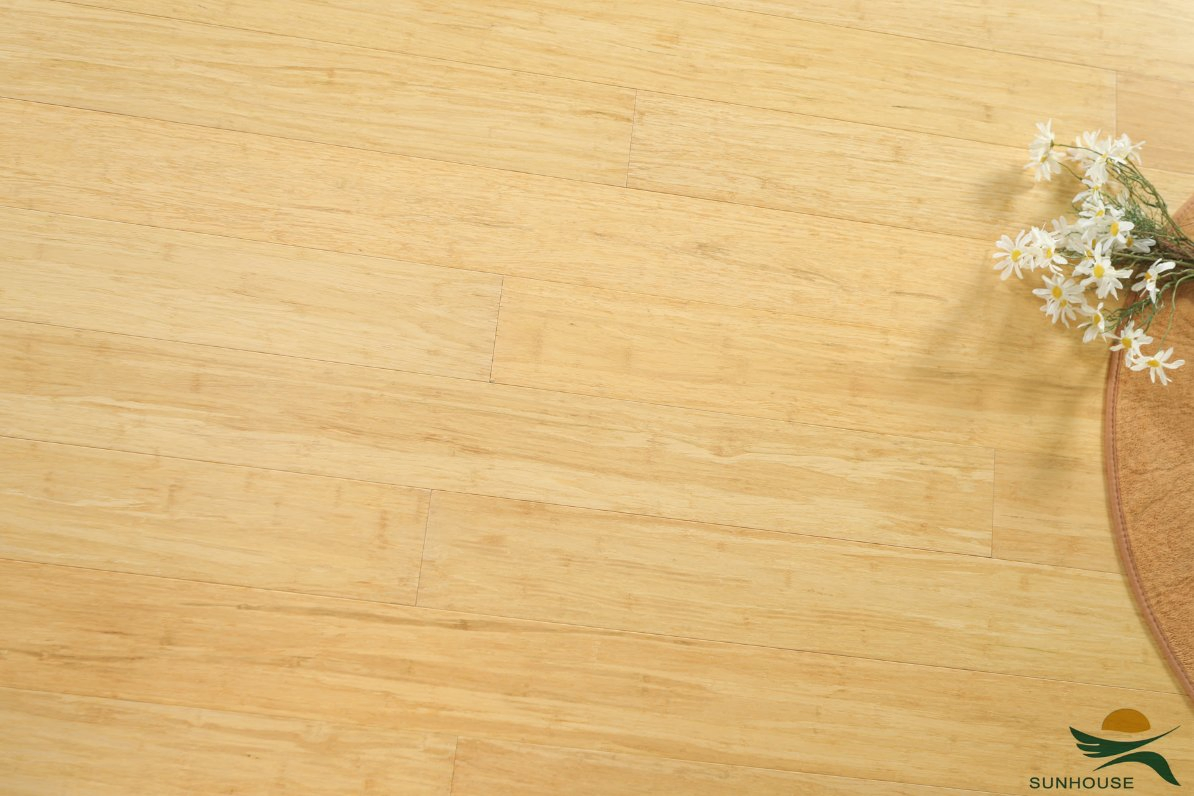 Водостойкий бамбуковый пол горизонтальной прессовки