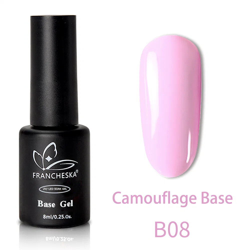 8ml/Bottle Wholesale Colors Nail Salon High Quality Gel Nail Polish Soak off LED UV Nail Gel Polish Base Coat