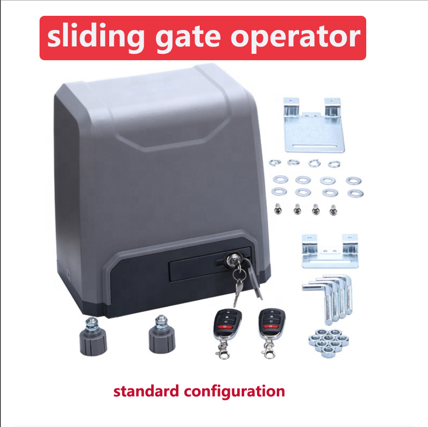 Intelligent Slding Gate Operator Door Opener 800kg Access Control Automatic Gate Motor