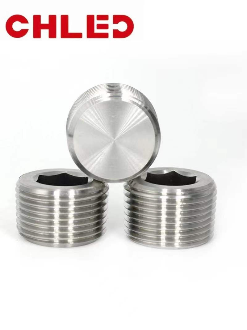 Заглушка шестигранная PT 1-1/2 из нержавеющей стали 304