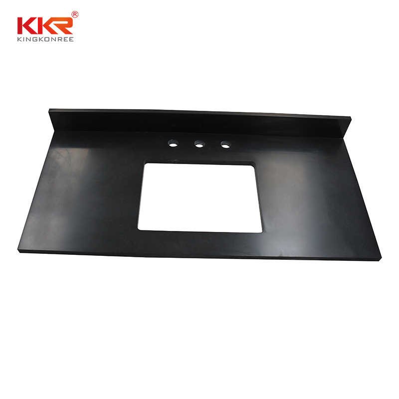 Artificial Stone Acrylic Solid Surface Bathroom Vanity Top