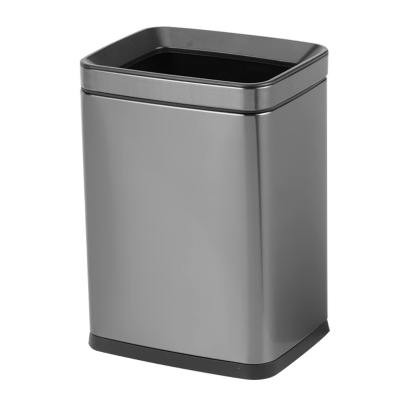 Мусорное ведро из нержавеющей стали с мягкой крышкой