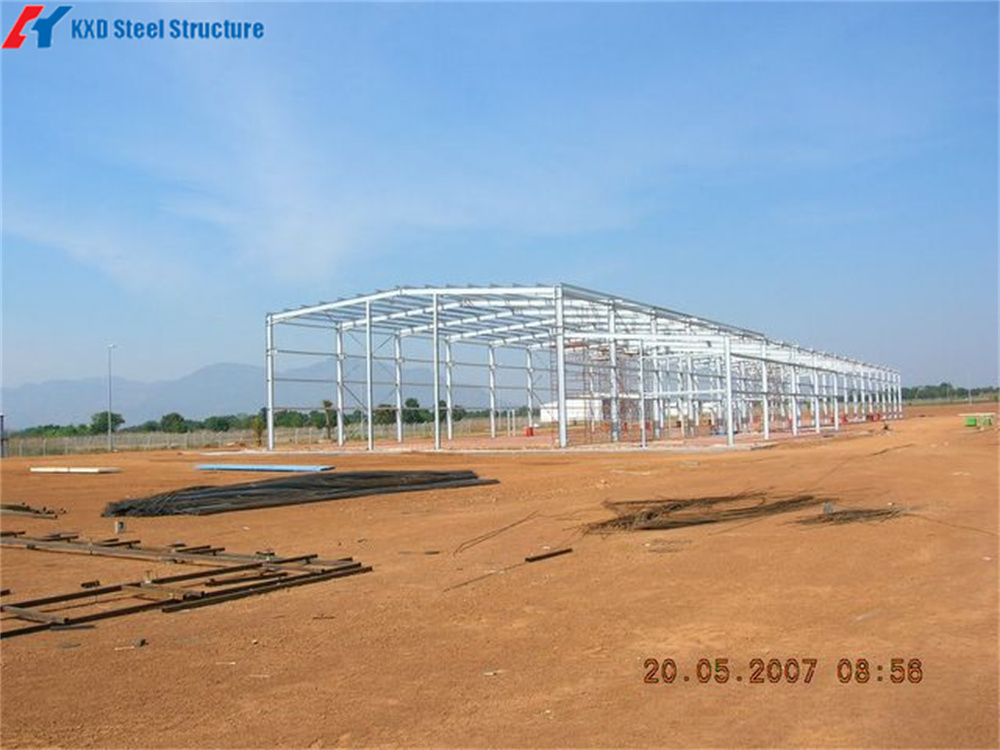 Prefabricated Steel Structure Steel Sandwich Panel Farm Shed