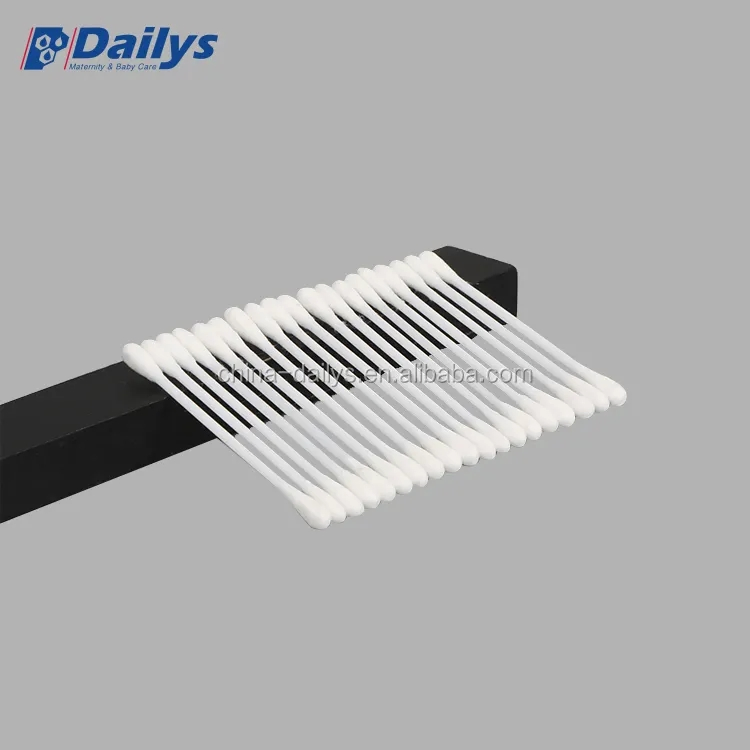 Customized China Factory Qtips in Plastic Tube Thick Thin Cotton Swabs