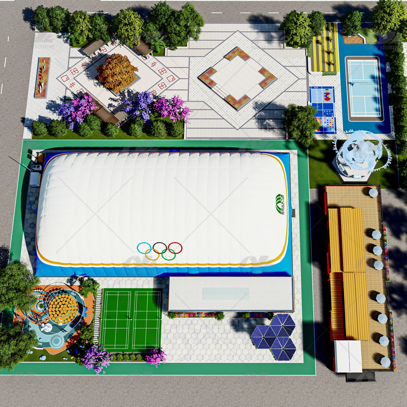 Huge Air Inflatable Structures for Multi Sports