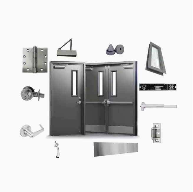 Durable Flamestop Steel Fire Door for Commercial and Residential Use