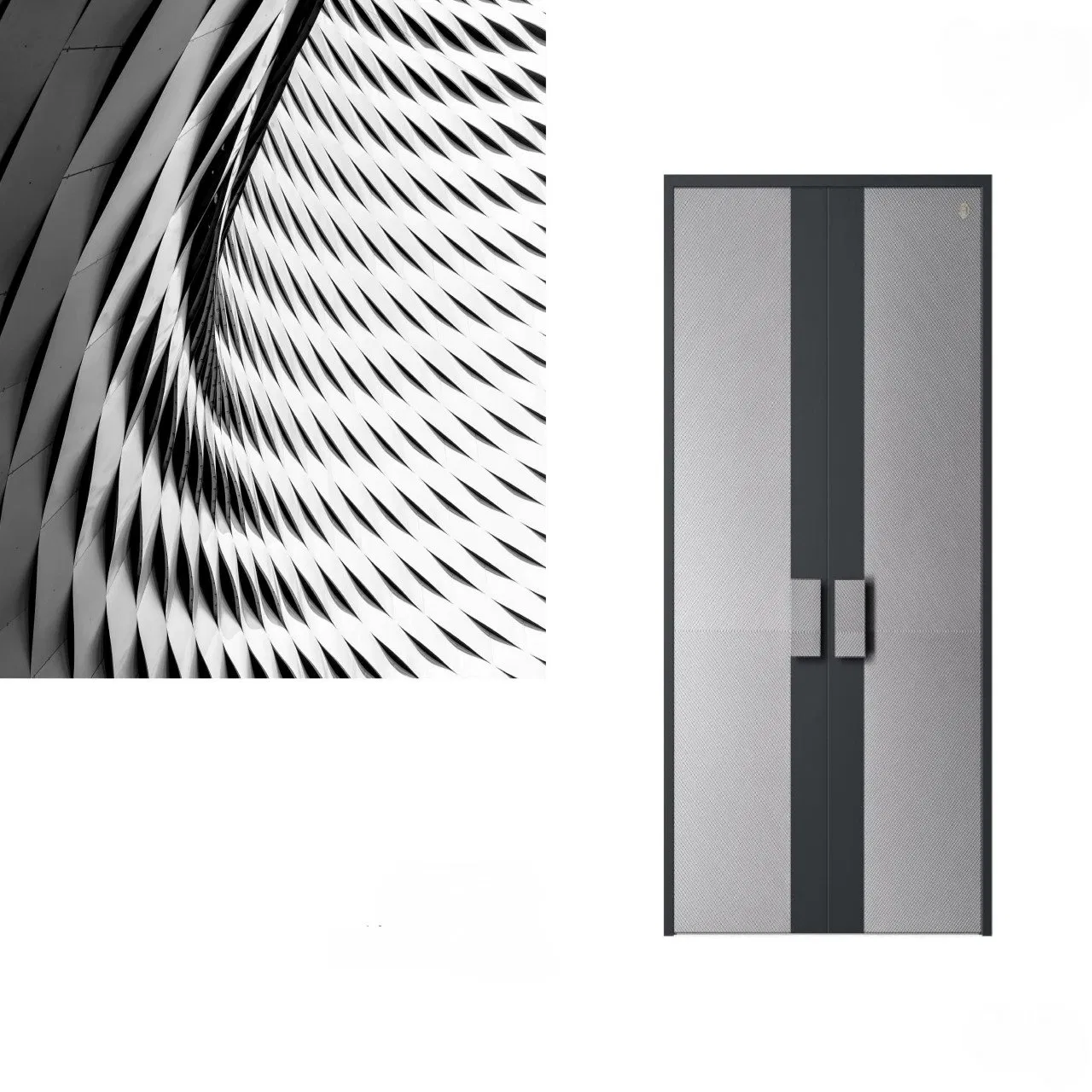 13. Wholesaler Customized Luxury Aluminum Security Door Prices Wrought Metal Main Entry Entrance Exterior Anti-Theft Door Design with Steel Component for House