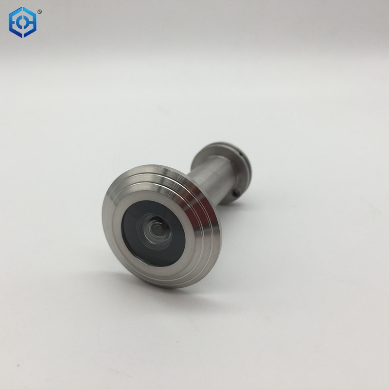 Stainless Steel Door Viewer with Heavy Duty Privacy Cover Door Peephole Replacement for Home Office Hotel